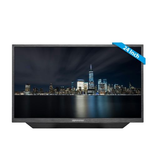 Alphatronics SLA-24 DW 24 Inch 12 volt LED Smart TV met DVD en Soundbar