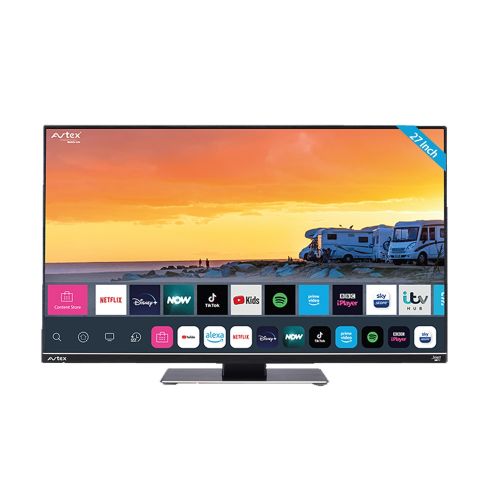 Avtex W-279TS 27 Inch 12 volt LED SMART TV met DVB-T2/S2