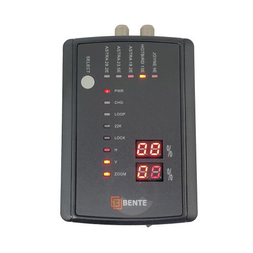 Bente Satfinder met Satelliet herkenning voor Canal Digitaal - rode LED cijfers Bente Satfinder met Satelliet herkenning voor Canal Digitaal - rode LED cijfers