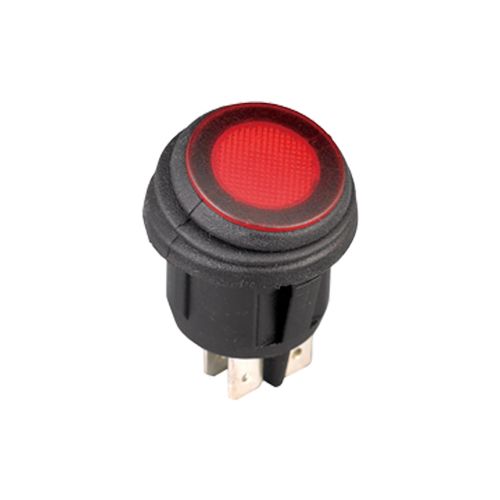Waterdichte schakelaar ON-OFF, IP65 met led indicator Waterdichte schakelaar ON-OFF, IP65 met led indicator