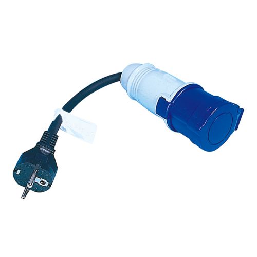 Adaptersnoer van Shuko naar CEE contactdoos Adaptersnoer van Shuko naar CEE contactdoos