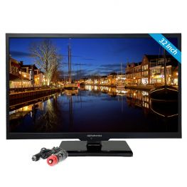Alphatronics SL-32DSBAI 32 Inch 12 volt LED Smart TV met DVD