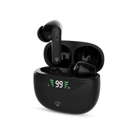 Draadloze Oordopjes Zwart Active Noice Cancelling Bluetooth 5.3