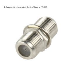 F-Connector Chassisdeel Kontra / Kontra