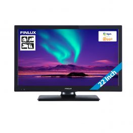 Finlux FLD2222 22 Inch 12 Volt  LED TV met DVD en DVB-T2