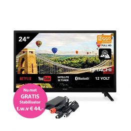 Hitachi 24HE2202 - 12 volt 24 Inch Smart LED TV - ChromeCast - WiFi