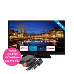 Nokia 24 Inch 12 Volt SMART LED TV Nu met GRATIS Stabilisator