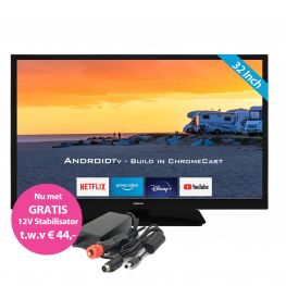 Nokia 32 Inch 12 Volt SMART LED TV Nu met GRATIS Stabilisator