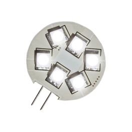 Losse LED G4 6x SMD met zij-insteek 8-30 volt 1,5 Watt (8 watt halogeen)