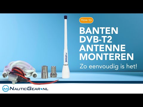 Banten DVB-T2 Antenne monteren, zo eenvoudig is het!